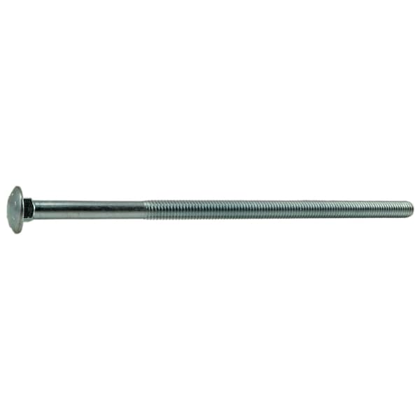 Midwest Fastener Carriage Bolt, Square Neck, 16 (Coarse), 8-1/2 in L, Steel, Zinc Plated, 50 PK 01113 - main